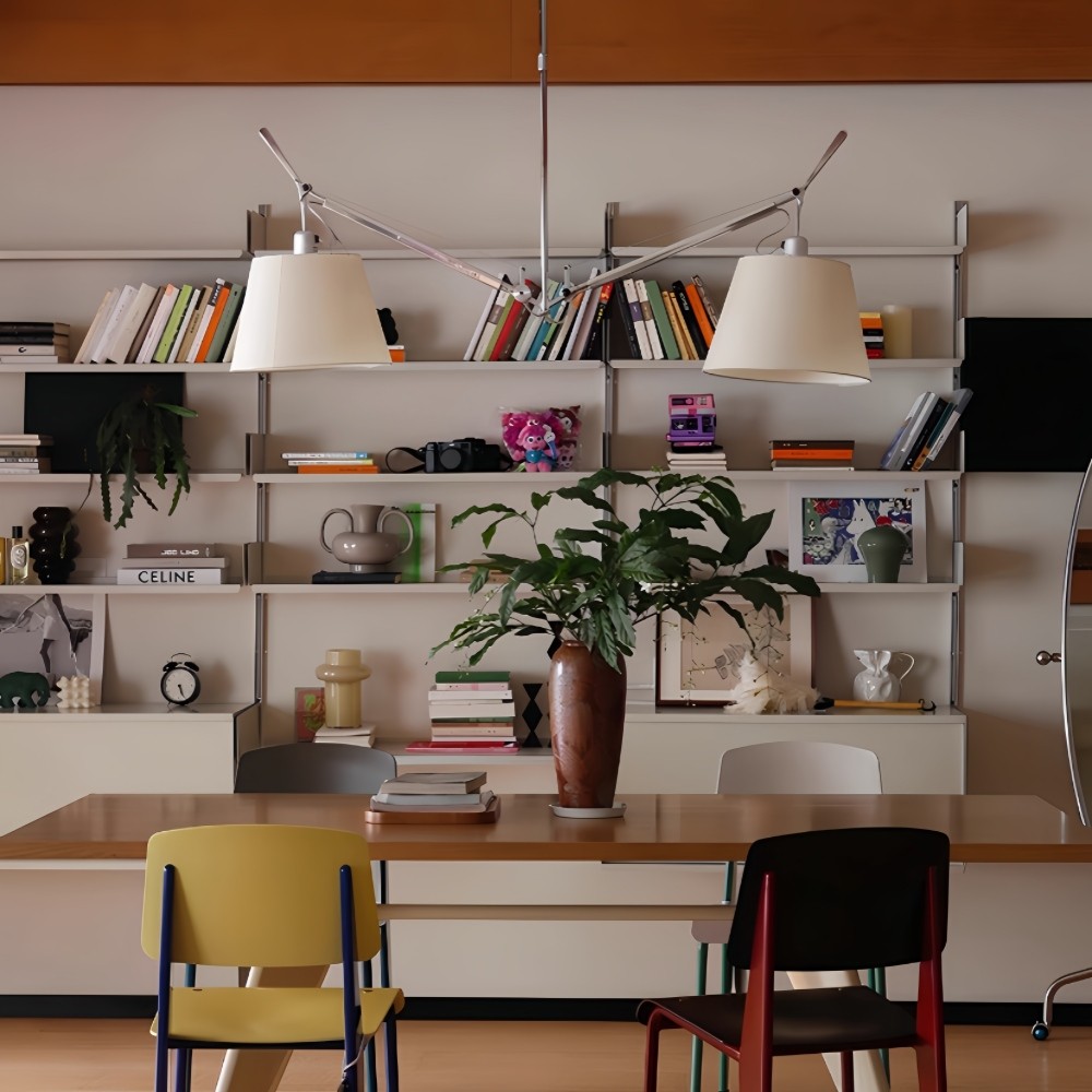 Plafondlamp Met Aluminium Zwenkarm - Moderne Industriële Lamp HL1061