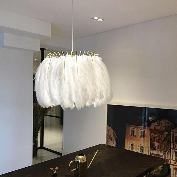 Feather hanglamp