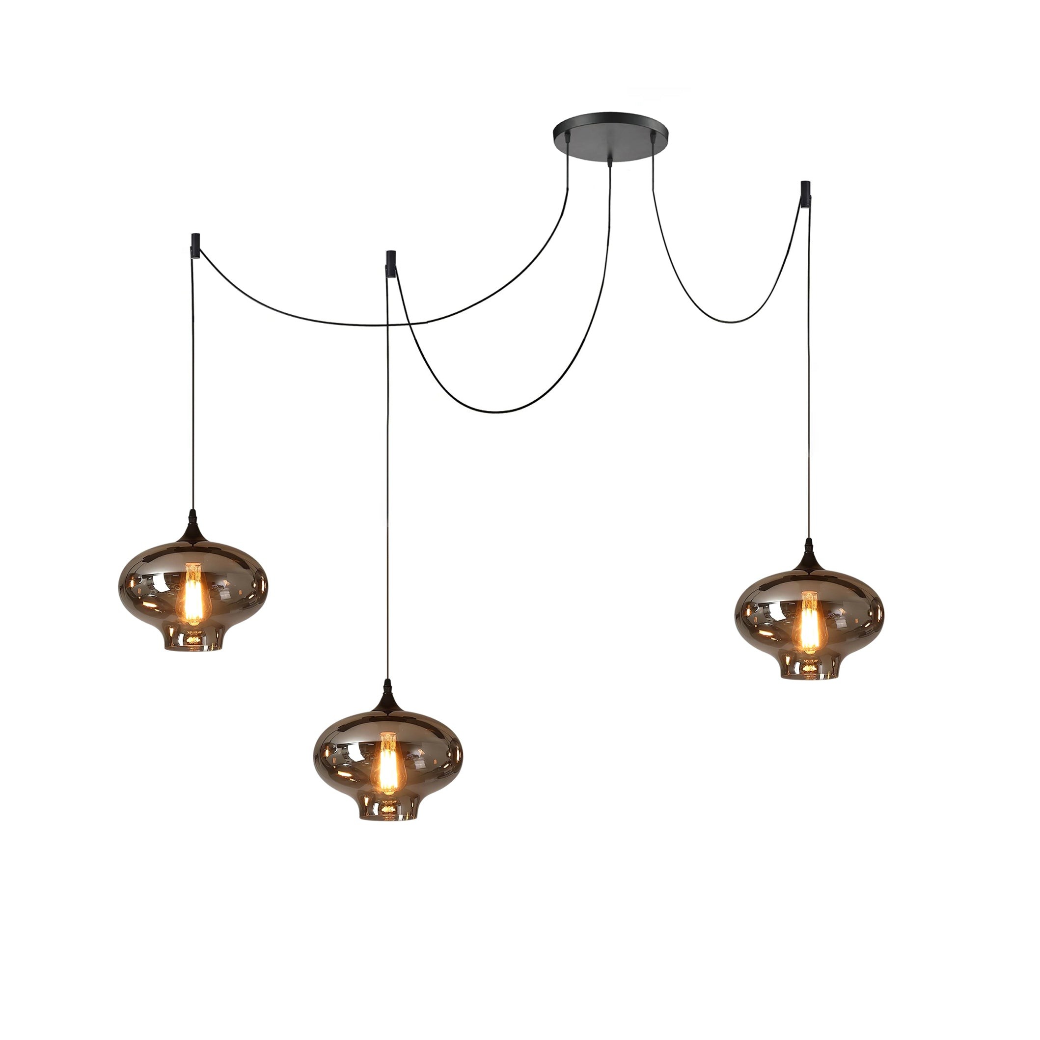 Flesvormige hanglamp HL2916