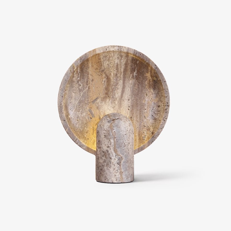 Wabi-sabi stijl Eclipse stenen tafellamp HL985