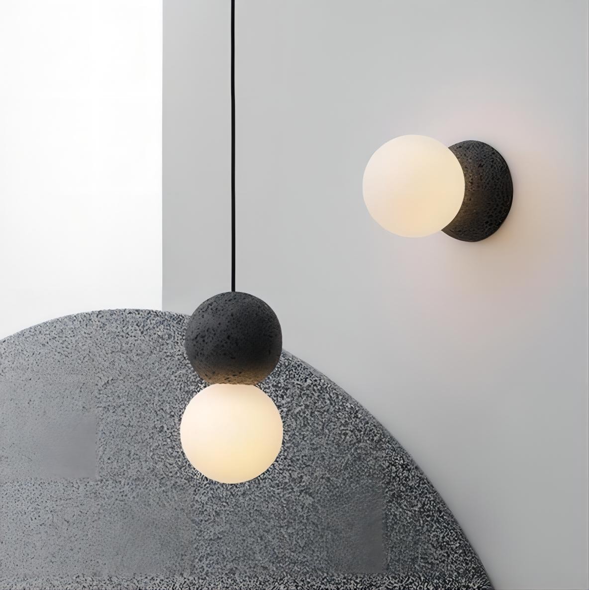 Origo Cement Bol Lamp