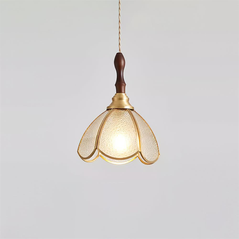 Vintage Tiffany Stanied glazen hanglamp HL783