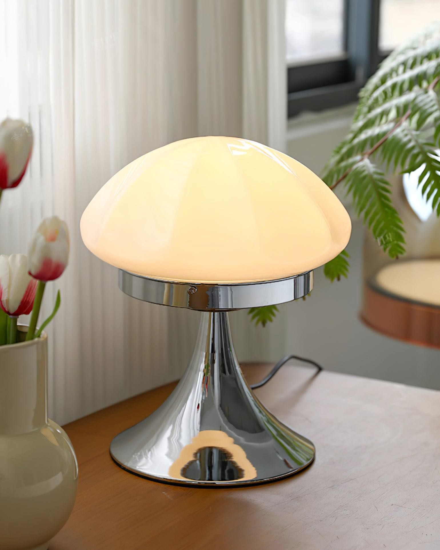 Bauhaus Glazen Tafellamp Voor Slaapkamer HL468