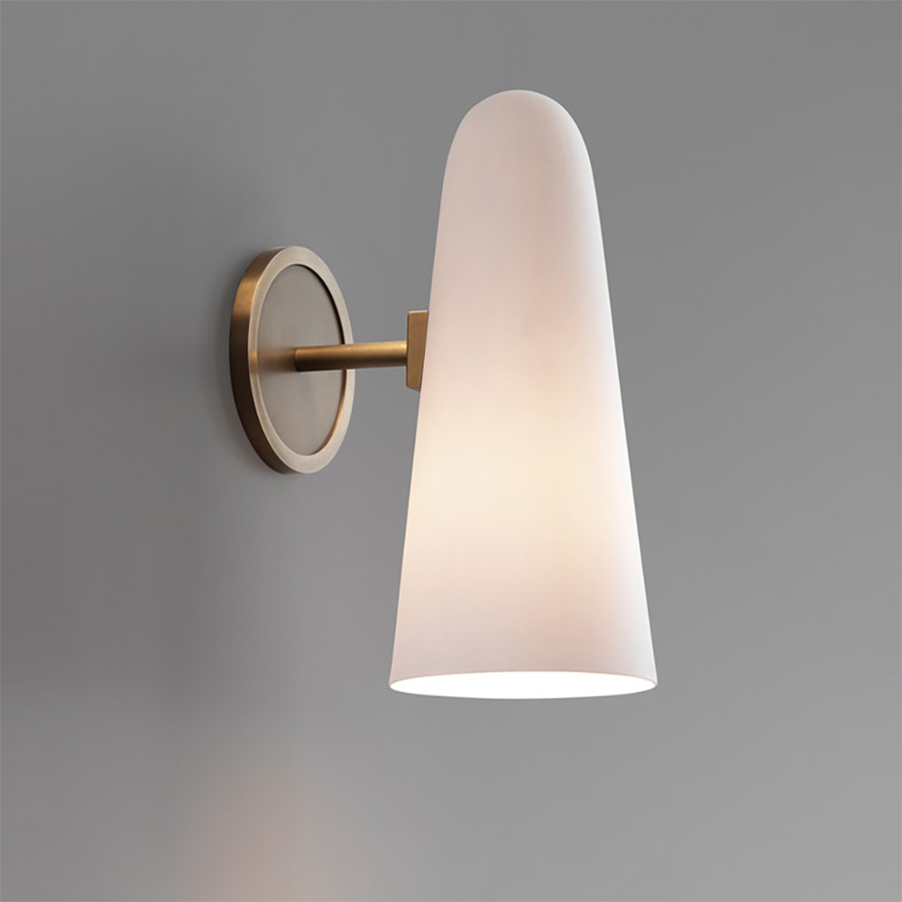 Nordic Simple Light Luxe Messing Wandlamp HL687