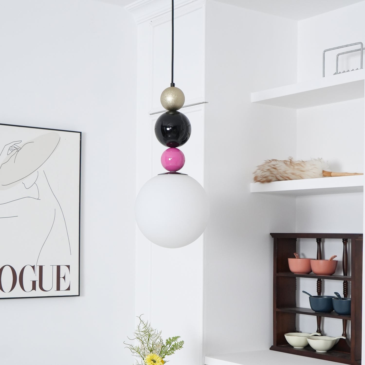 Moderne Kalebas Bol Hanglamp HL725