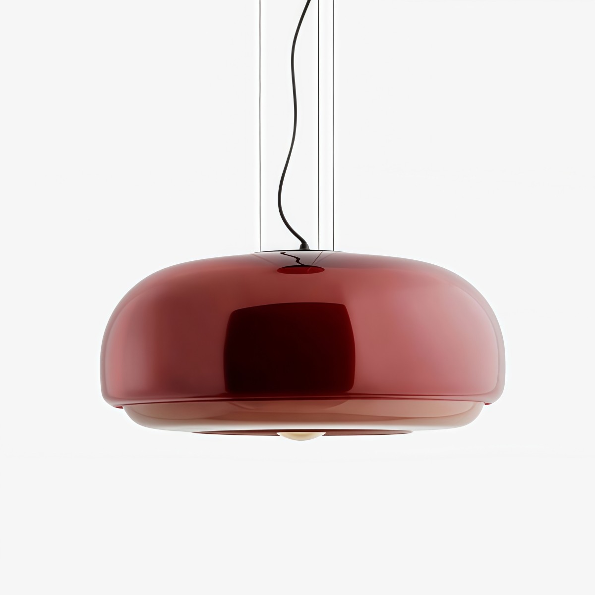 Clinco Macaron Hanglamp met Glas-in-lood - Moderne Hanglamp voor Eetkamer en Slaapkamer HL1098
