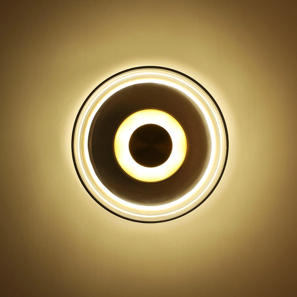 De Shimmering Glow Premium Minimalistische Messing Wandlamp HL3401