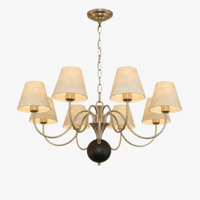 Micahell Capiz Shell Branch Kroonluchter - Sculpturale kustverlichting voor moderne interieurs HL3550