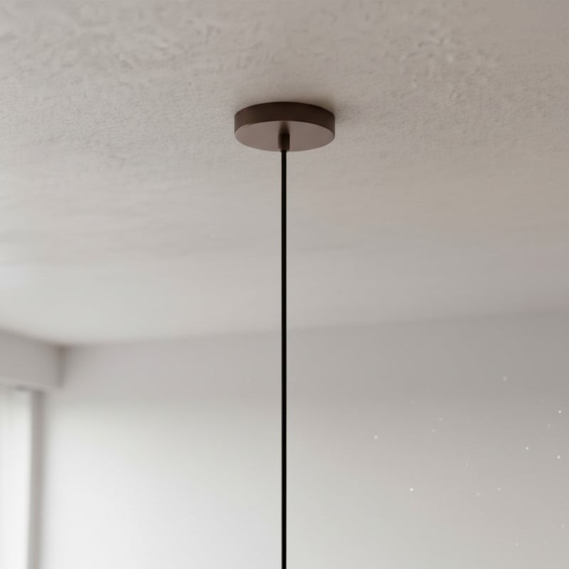 Tarivon hanglamp met stalen frame en stoffen kap - Moderne hanglamp voor eetkamers HL1875