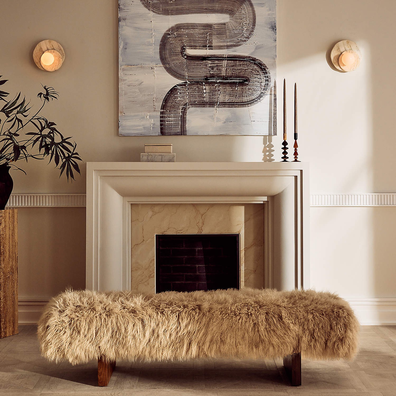 Astr Stone wandlamp HL3114