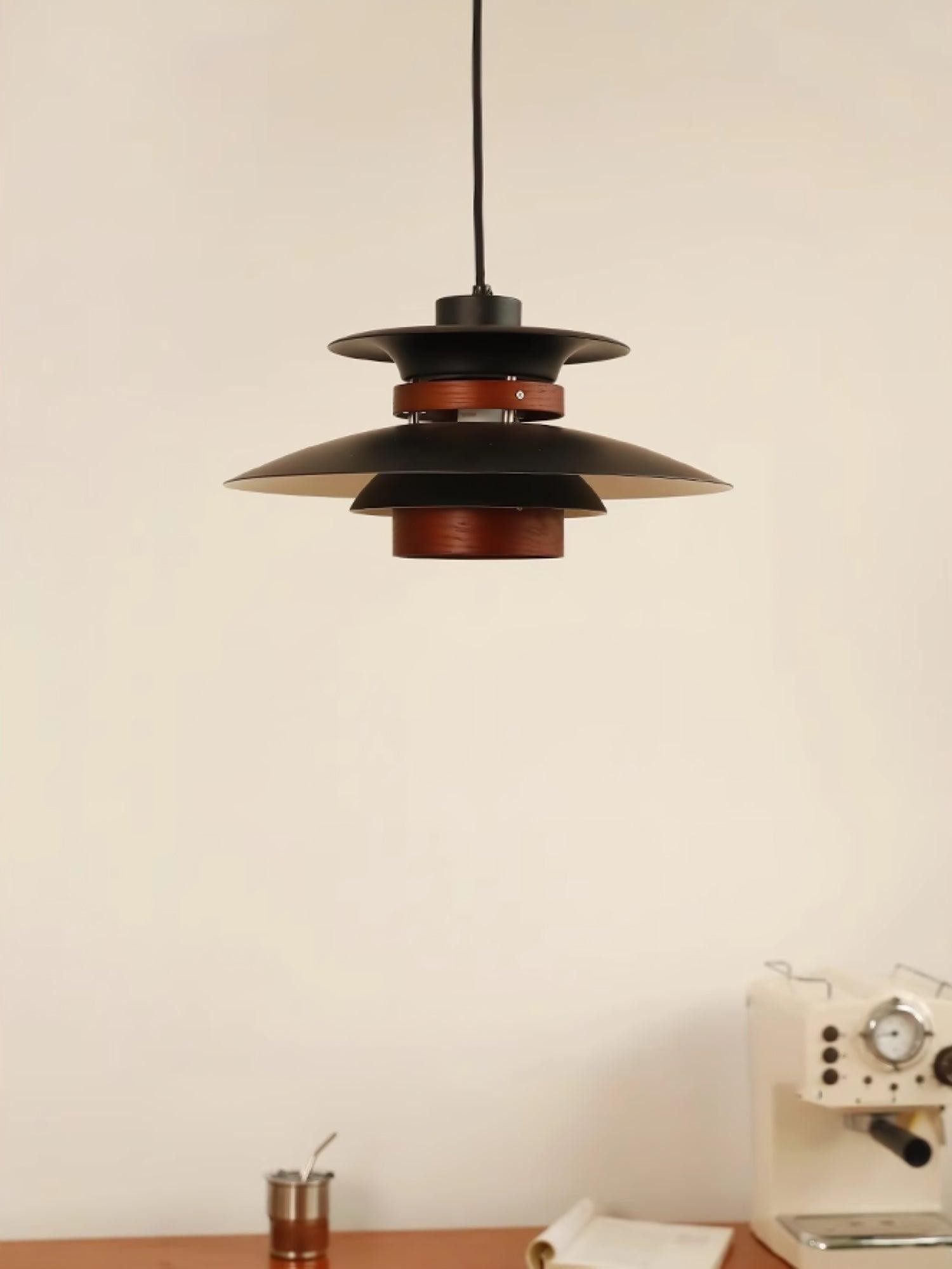 Luxe en stijlvolle gelaagde hanglamp HL691