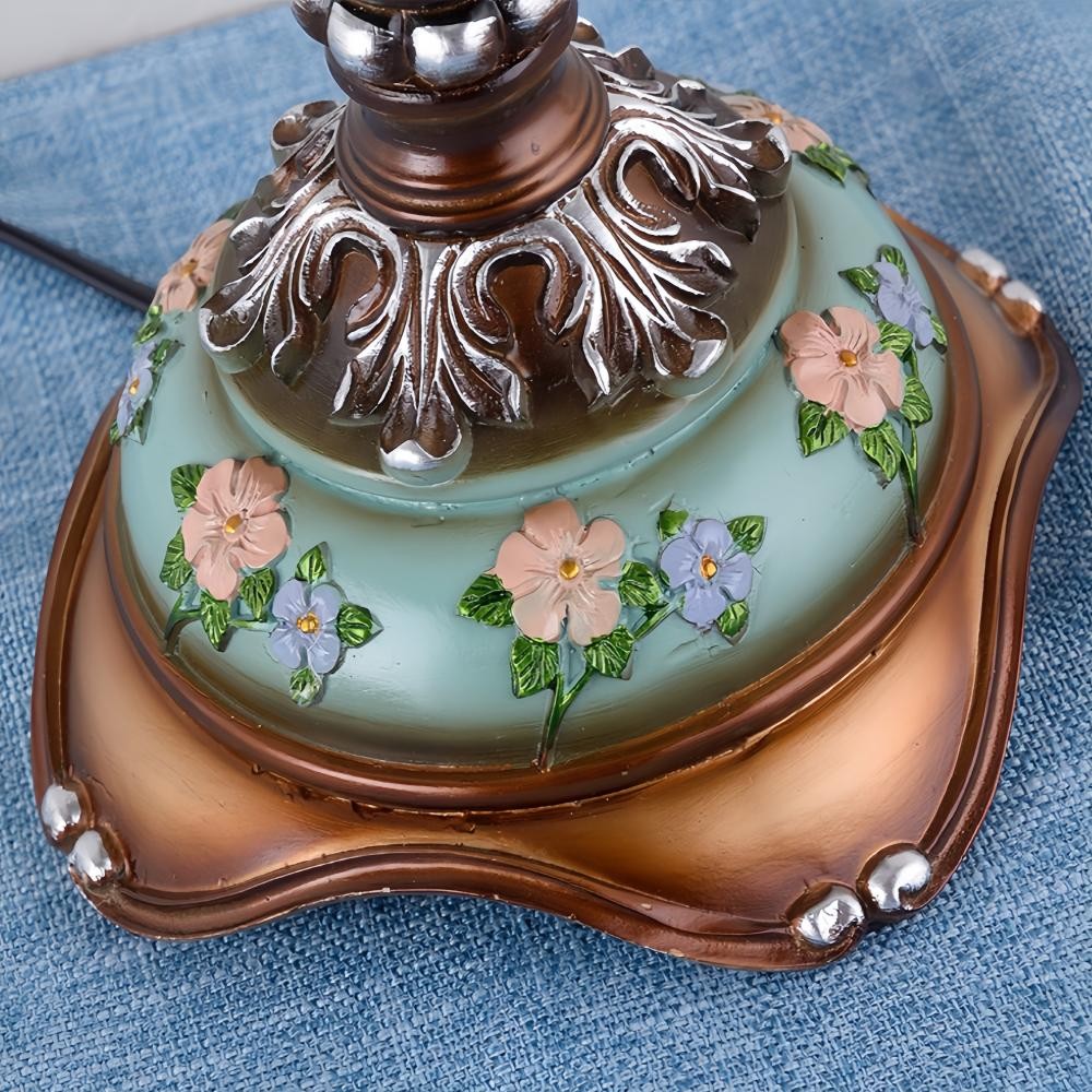 Palace Floral Hars Gesneden Basis Tafellamp HL877