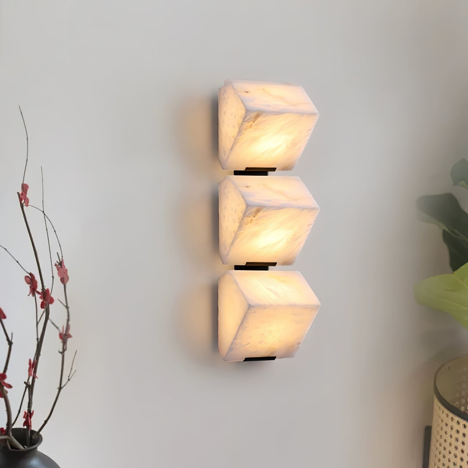 Albasten wandlamp voor trappenhuis HL3201