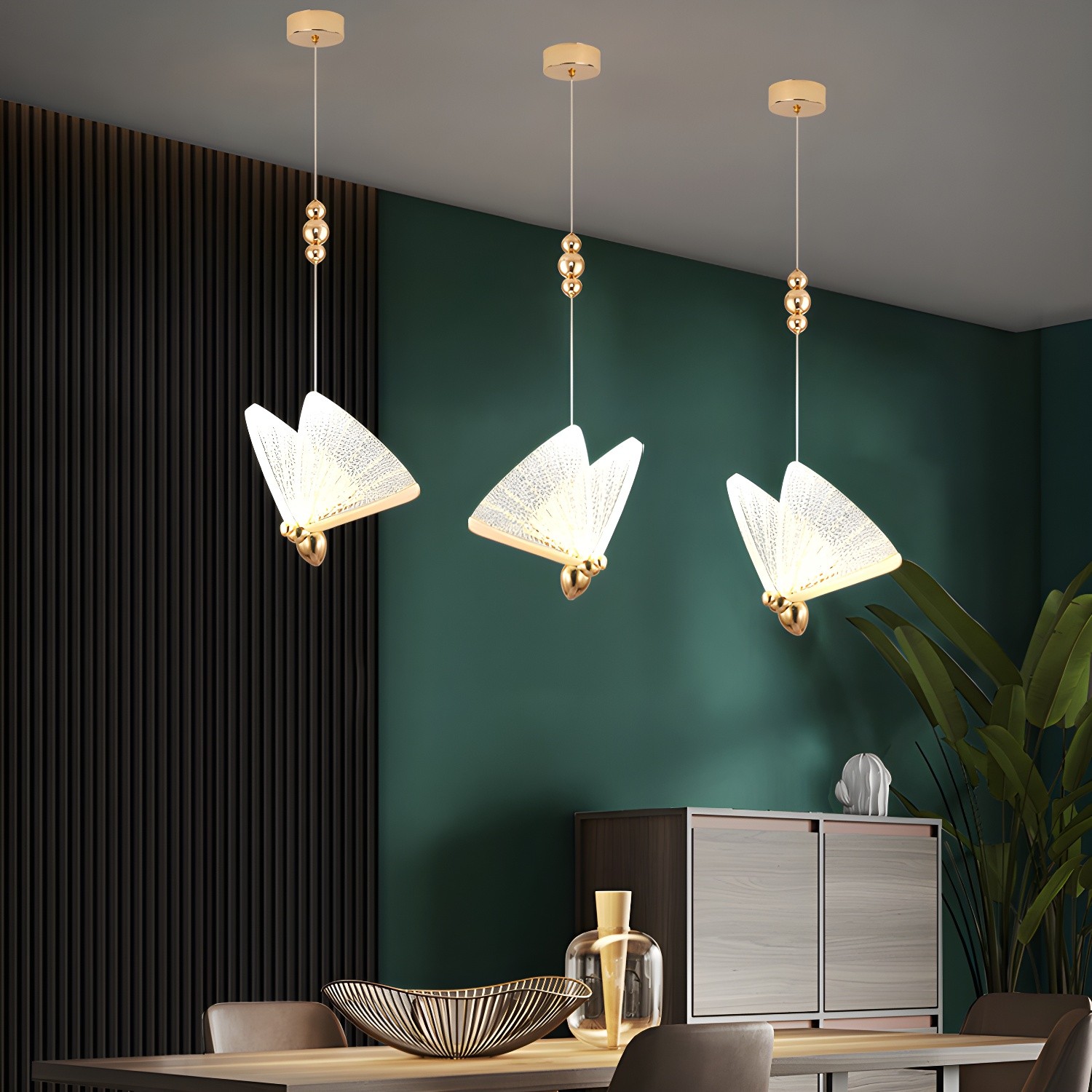 Moderne stijl vlindervormige hanglamp HL91
