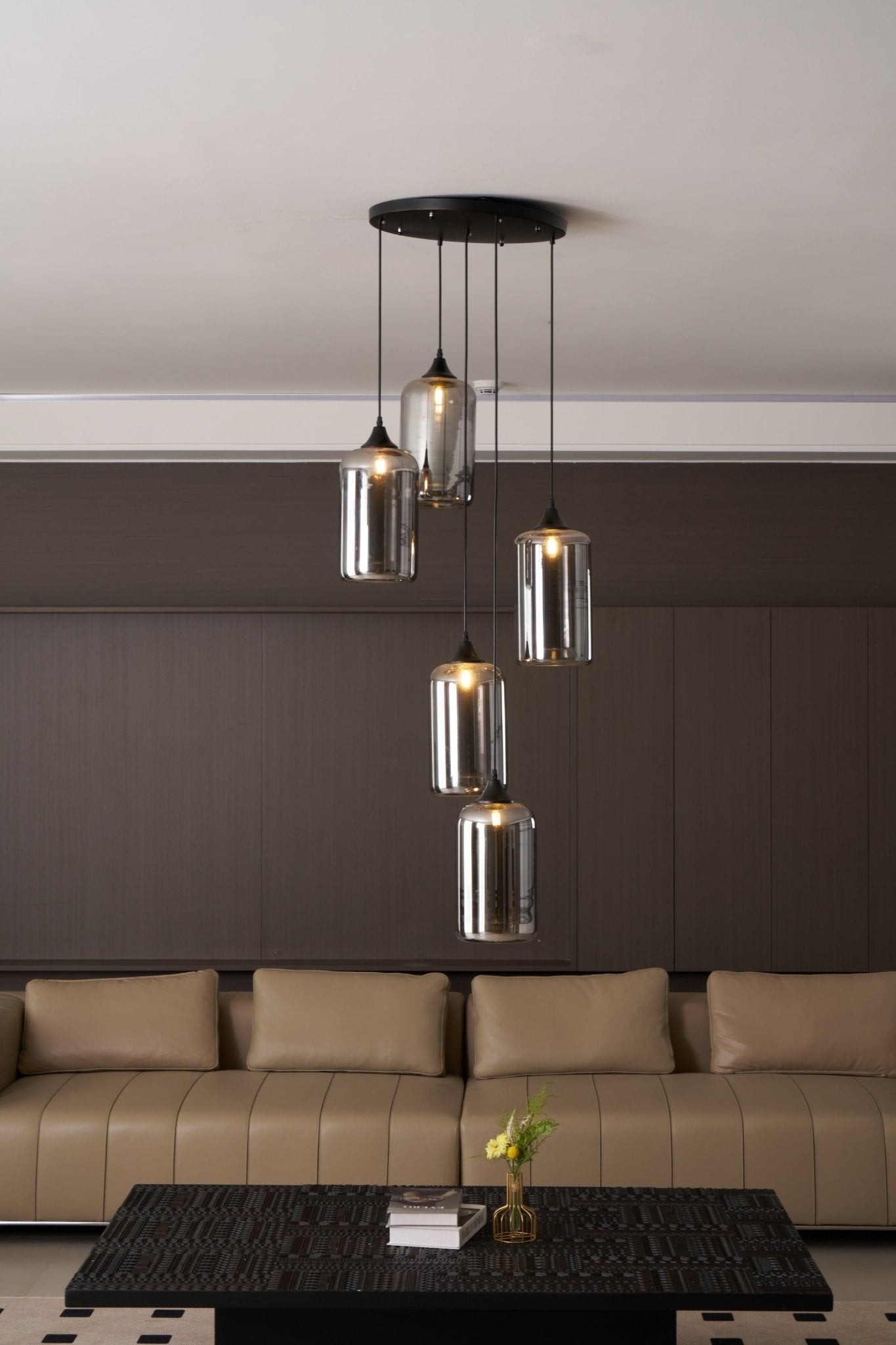 Flesvormige hanglamp HL2916