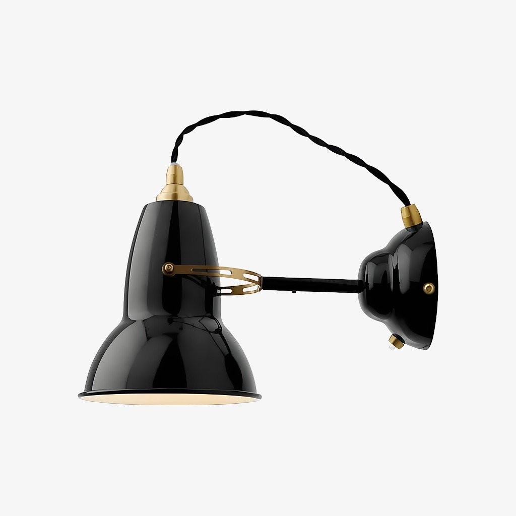 Modryx Retro Metalen Wandlamp - Industriële Wandlamp met Verstelbare Arm voor Slaapkamers en Kantoren HL2359
