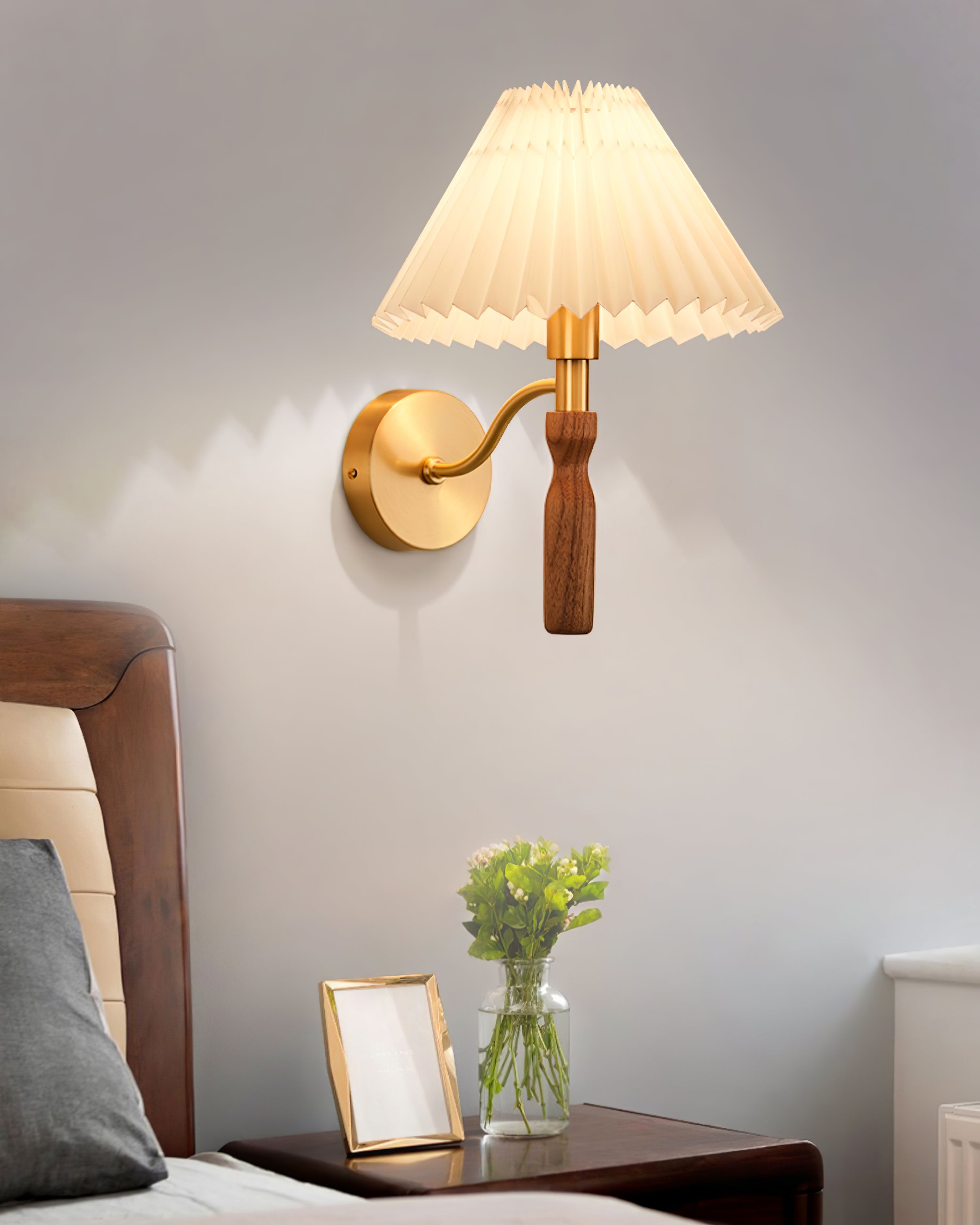 Maison Houten Wandlamp HL1154