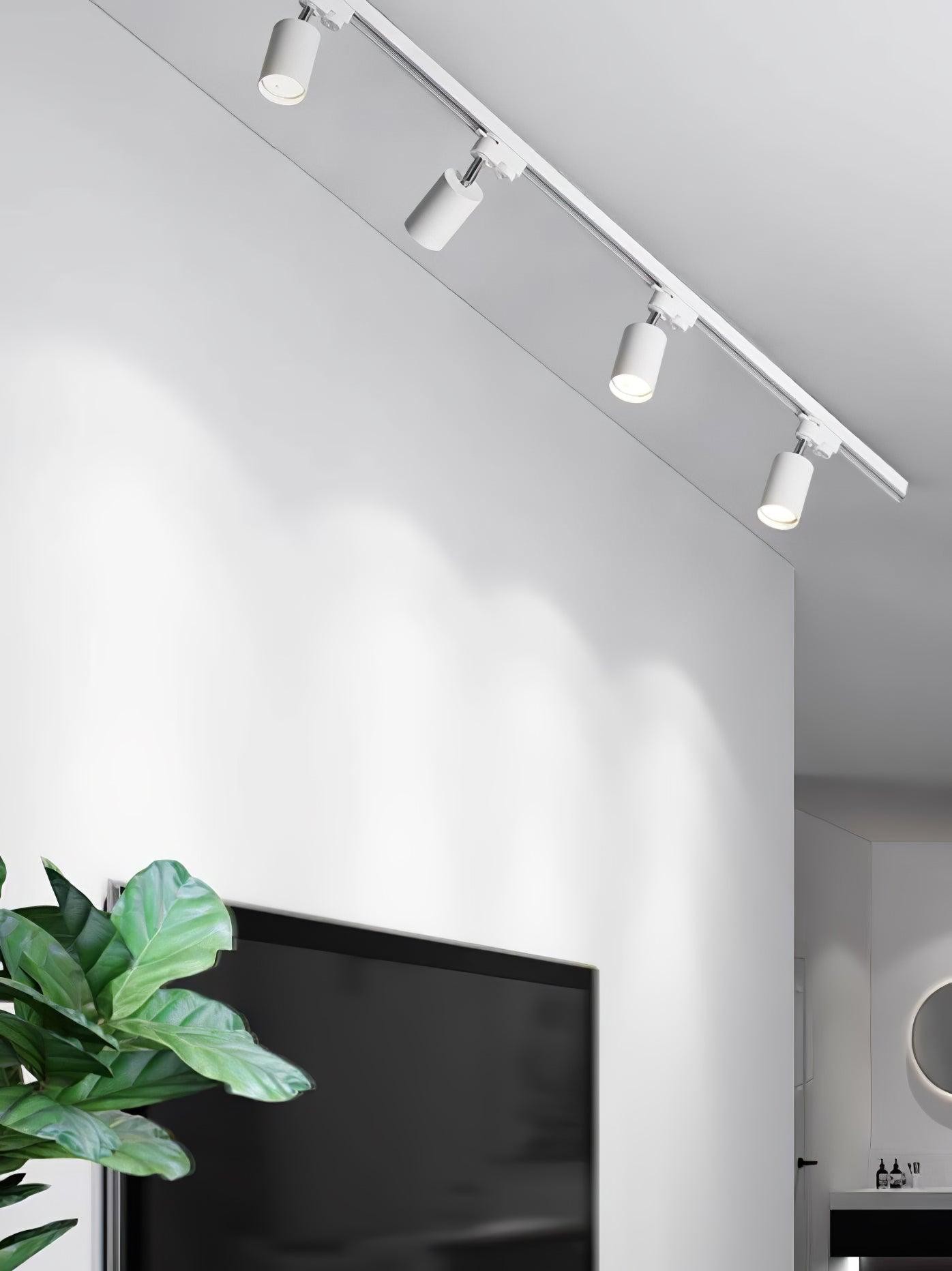 Verstelbare spotlamp met railsysteem voor plafondmontage HL2932