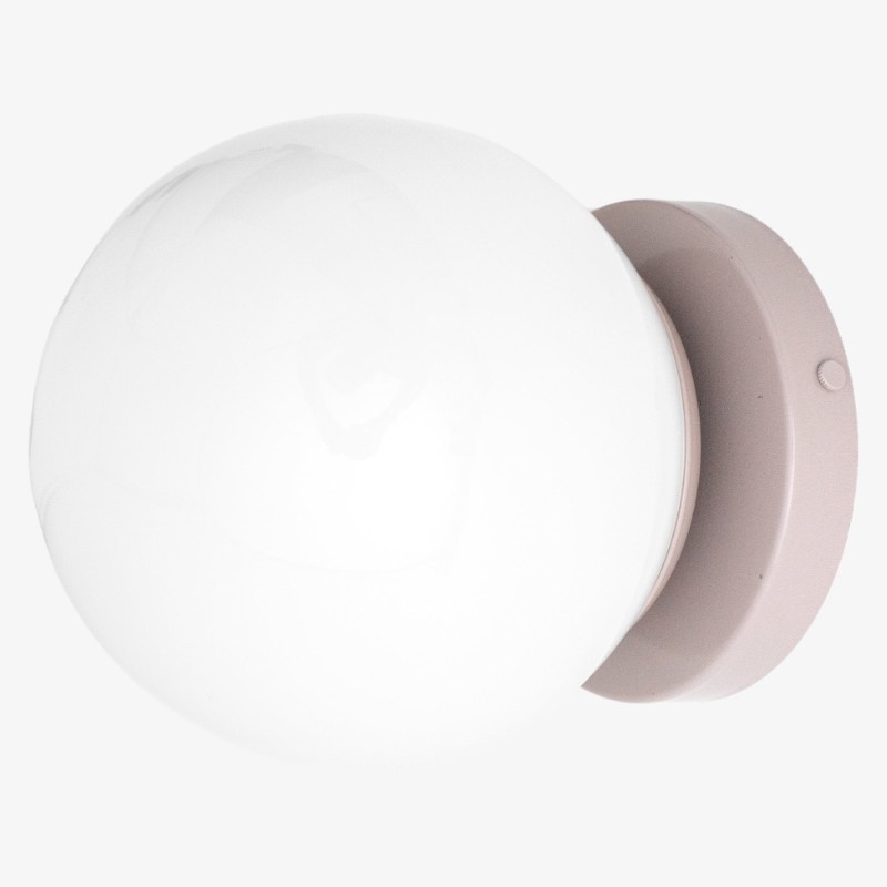 Glorica glazen bol wandlamp - veelkleurige moderne minimalistische lamp HL1721