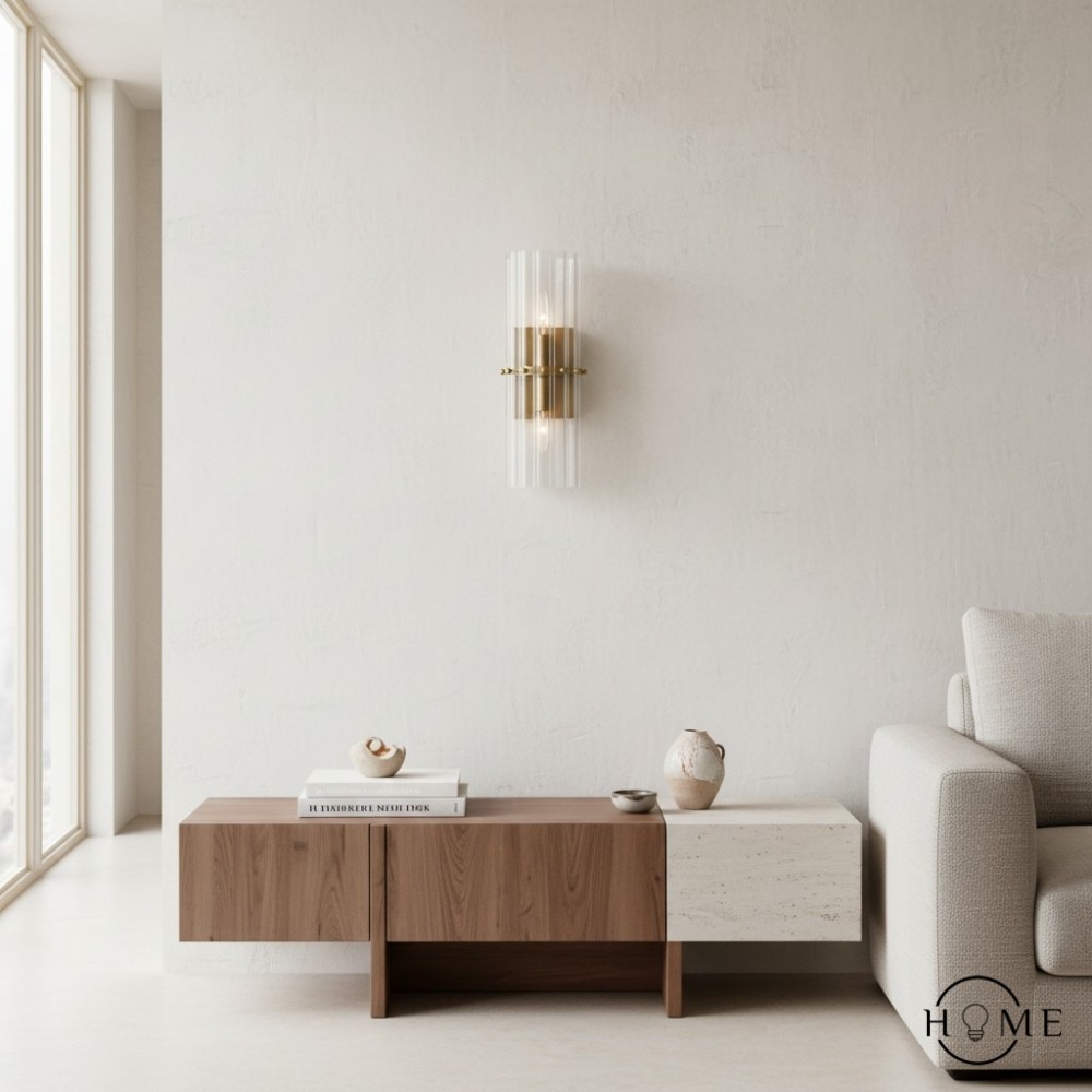 Monica Moderne Luxe Kristallen Wandlamp HL1036