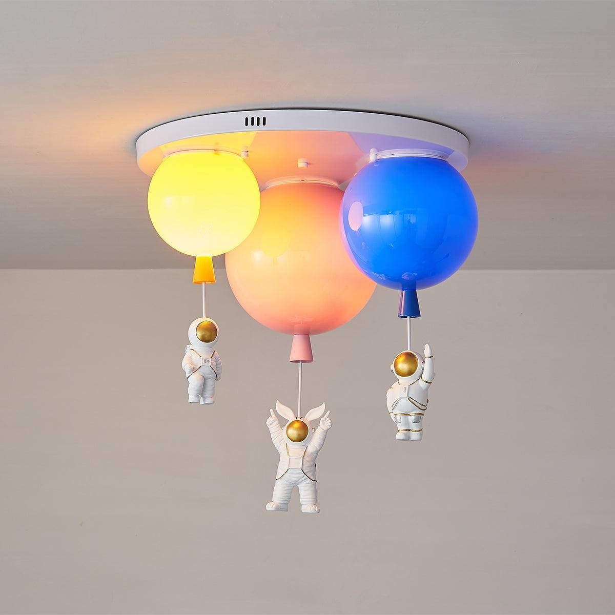 Astronaut Glanzende Ballon Plafondlamp HL361