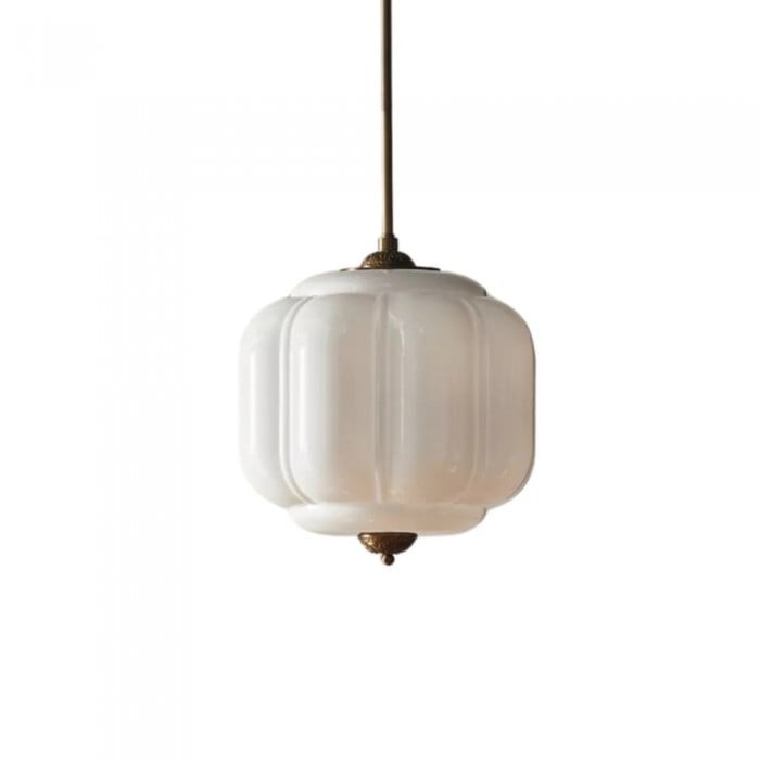 Eloise Vintage Glazen Kroonluchter - Melkglas Home Accent HL1651