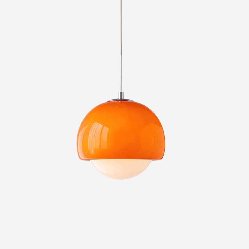 Creatieve glazen Persimmon hanglamp HL603