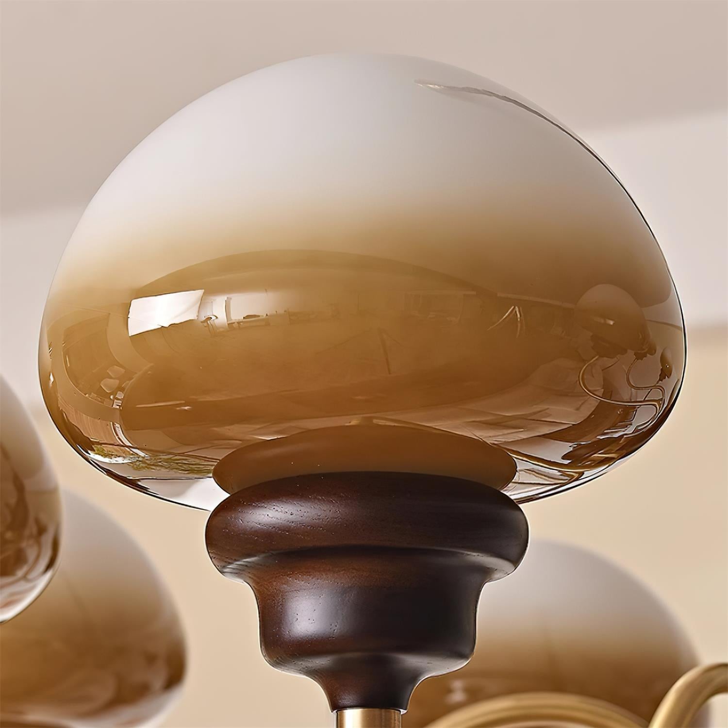 Amerikaanse Retro Mushroom Kroonluchter HL669
