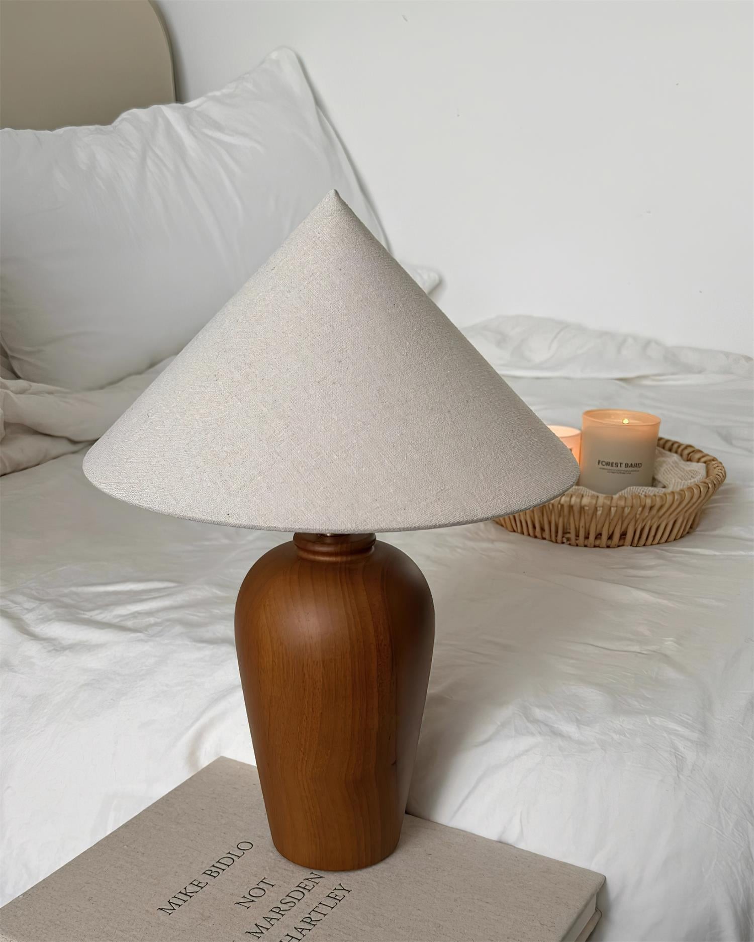 Brayden houten tafellamp HL2582