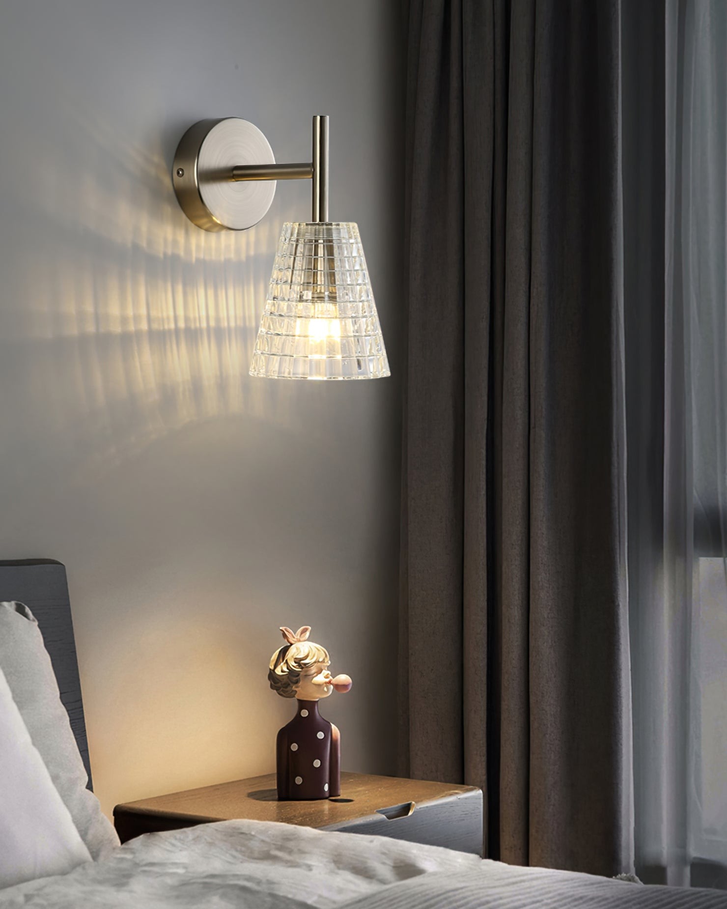 Filiyano Glazen Wandlamp HL1421