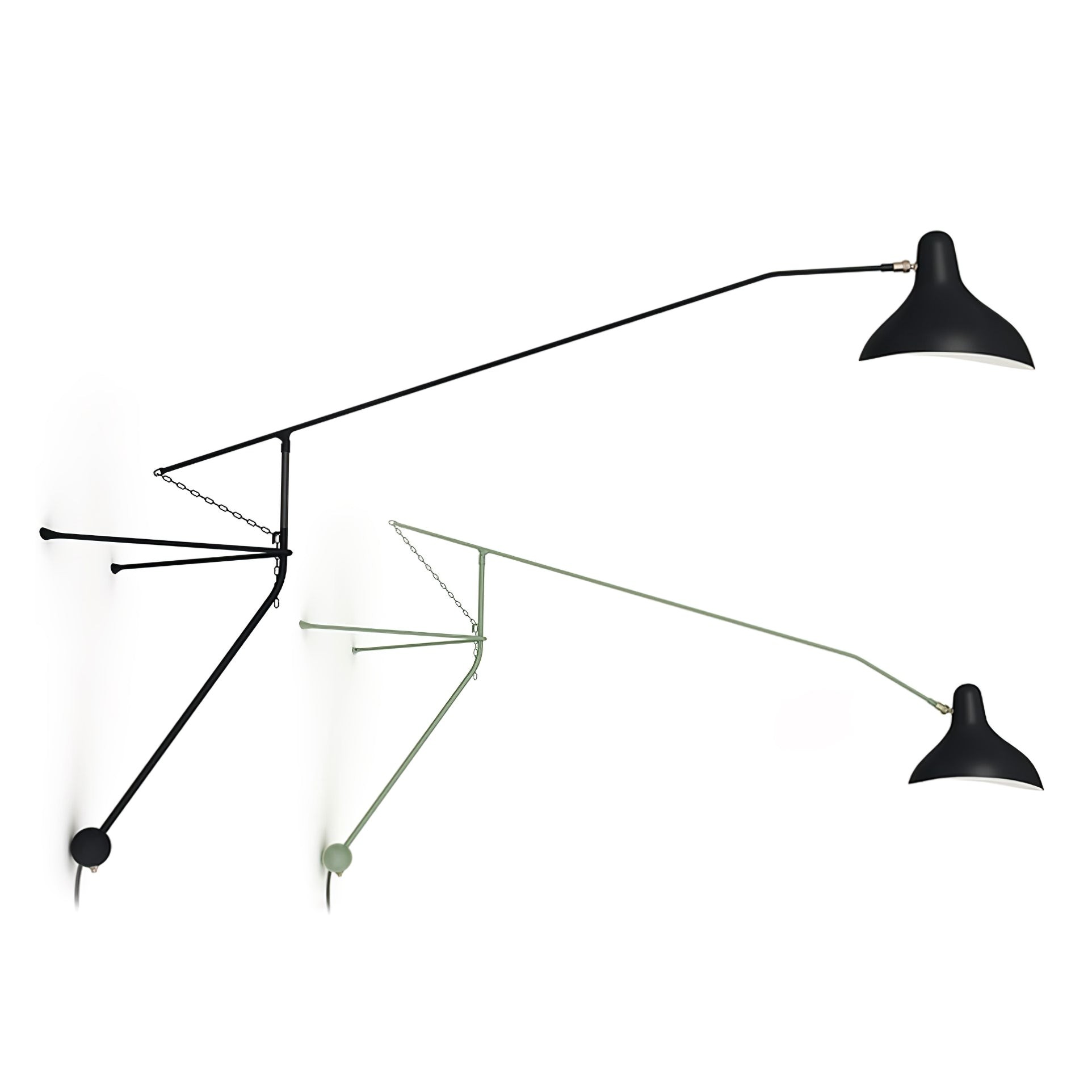 Moderne eendenbek-design Mantis Arm Wandlamp HL1112