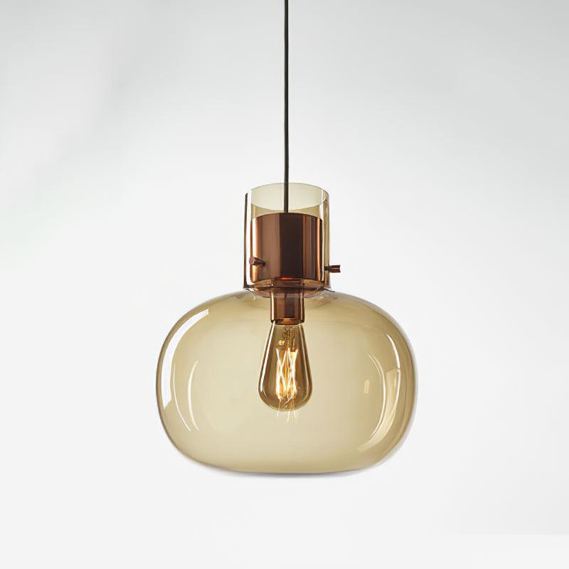 Nordic Minimalistische Luxe Persoonlijkheid Glazen Hanglamp HL406
