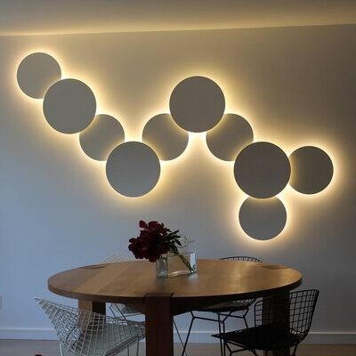 Design Puck Wall Art Wandlamp Rond