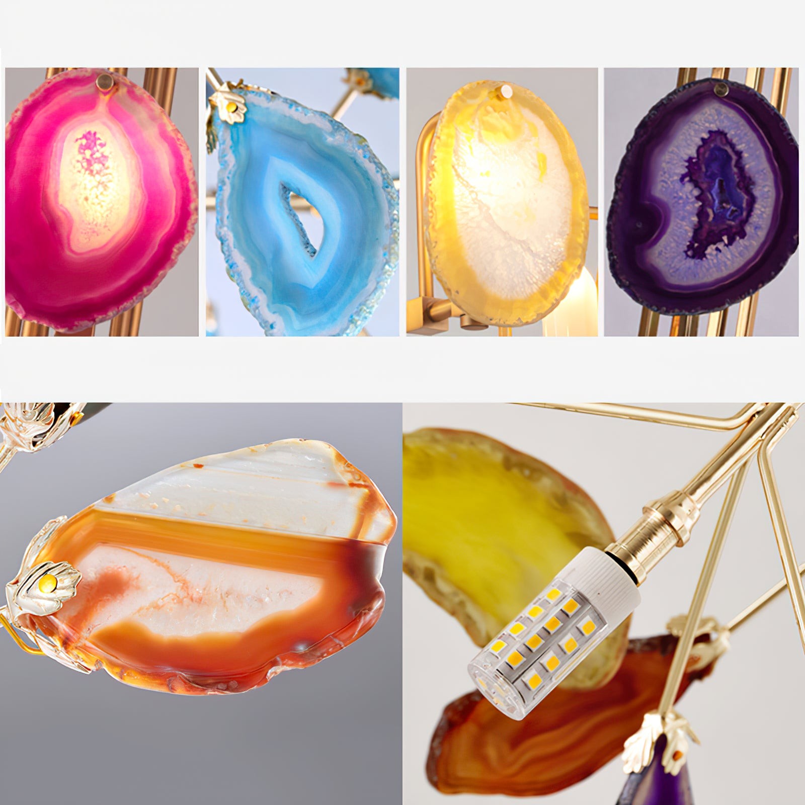 Agaat Wandlamp HL1167