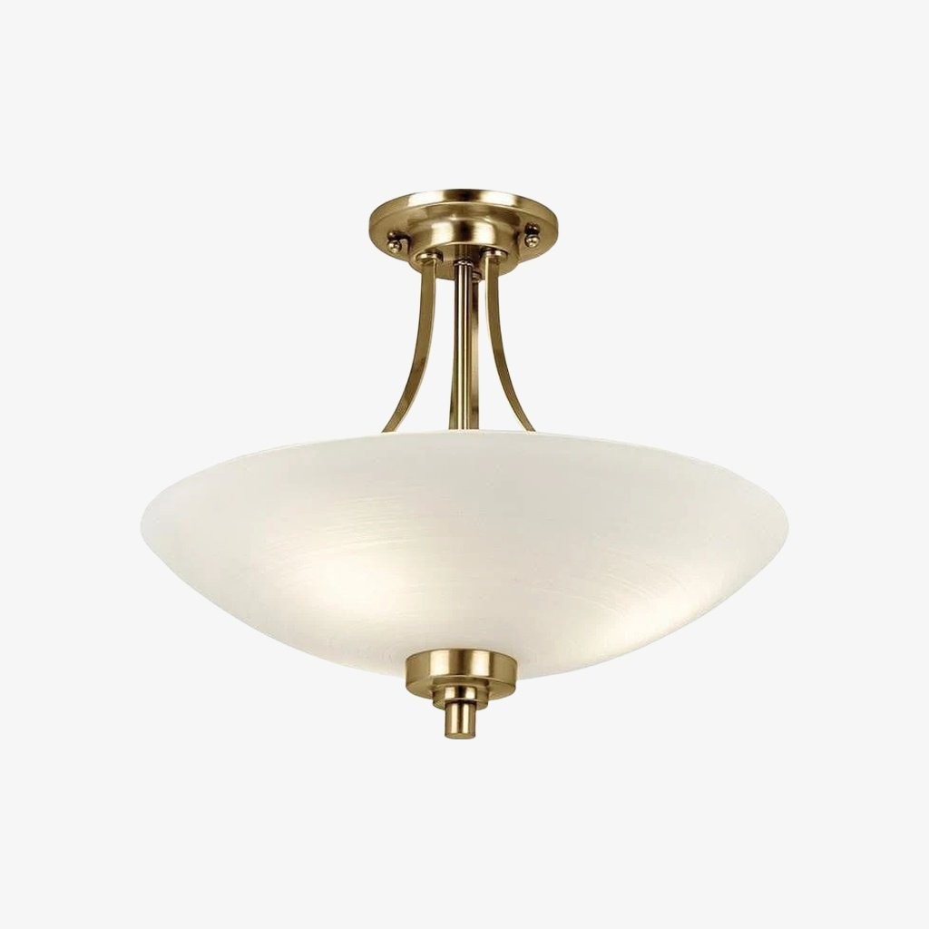Lunetal Tijdloze Kroonluchter met Drie Armen - Vintage Hanglamp voor Slaapkamer of Hal HL2035