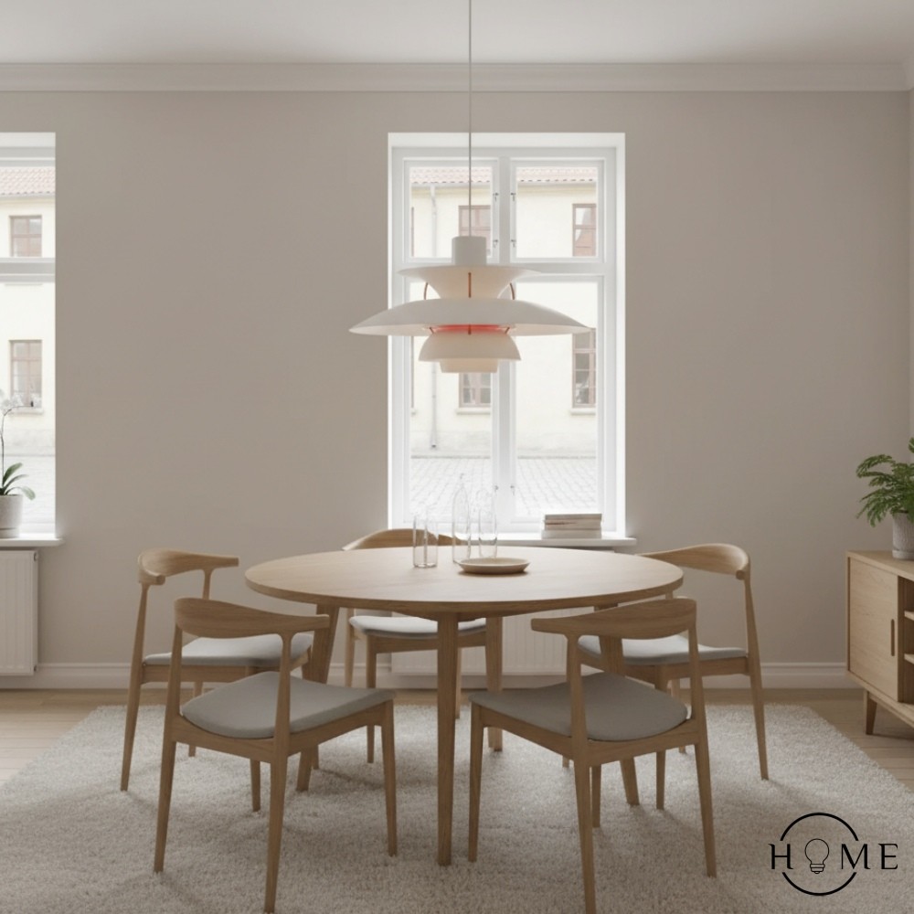 Deense Multilayer Metalen Hanglamp HL38