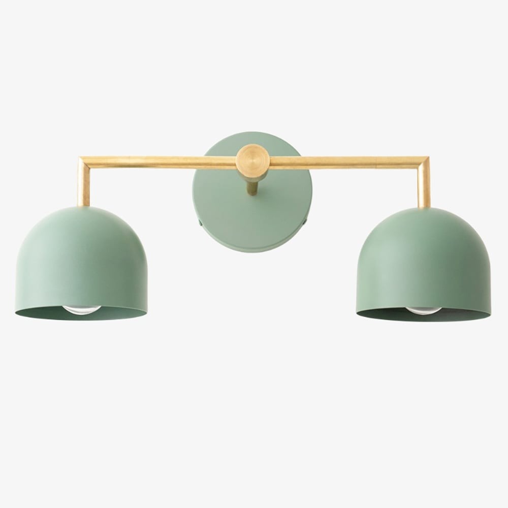 Metio Dome Farmhouse Vanity Wandlamp Kleurrijke Metalen Wandlamp HL1808