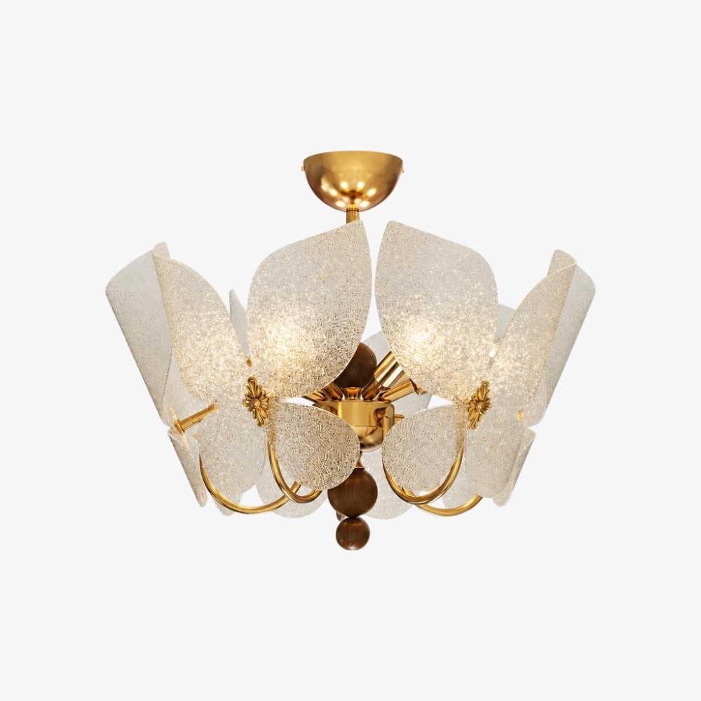 Lucenda Romantische Plafondlamp - Vintage Vlinderlamp voor Slaapkamer of Hal HL3544