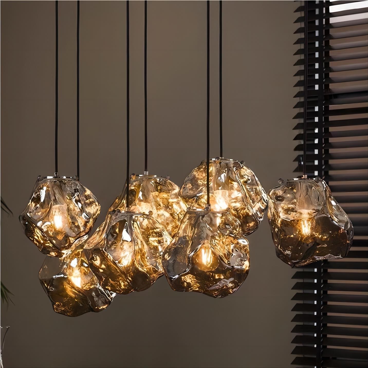 Restaurant Creatieve Ijsblokjes Hanglamp HL59