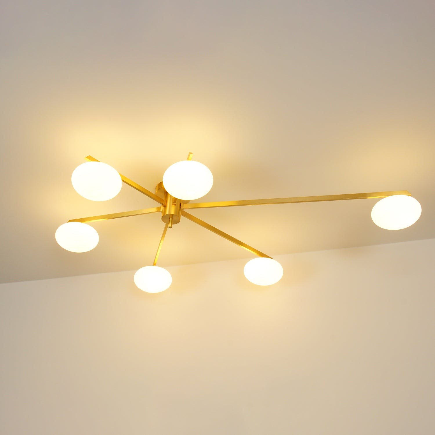 Lambda Minimalistische Nordic Glazen Plafondlamp HL1216