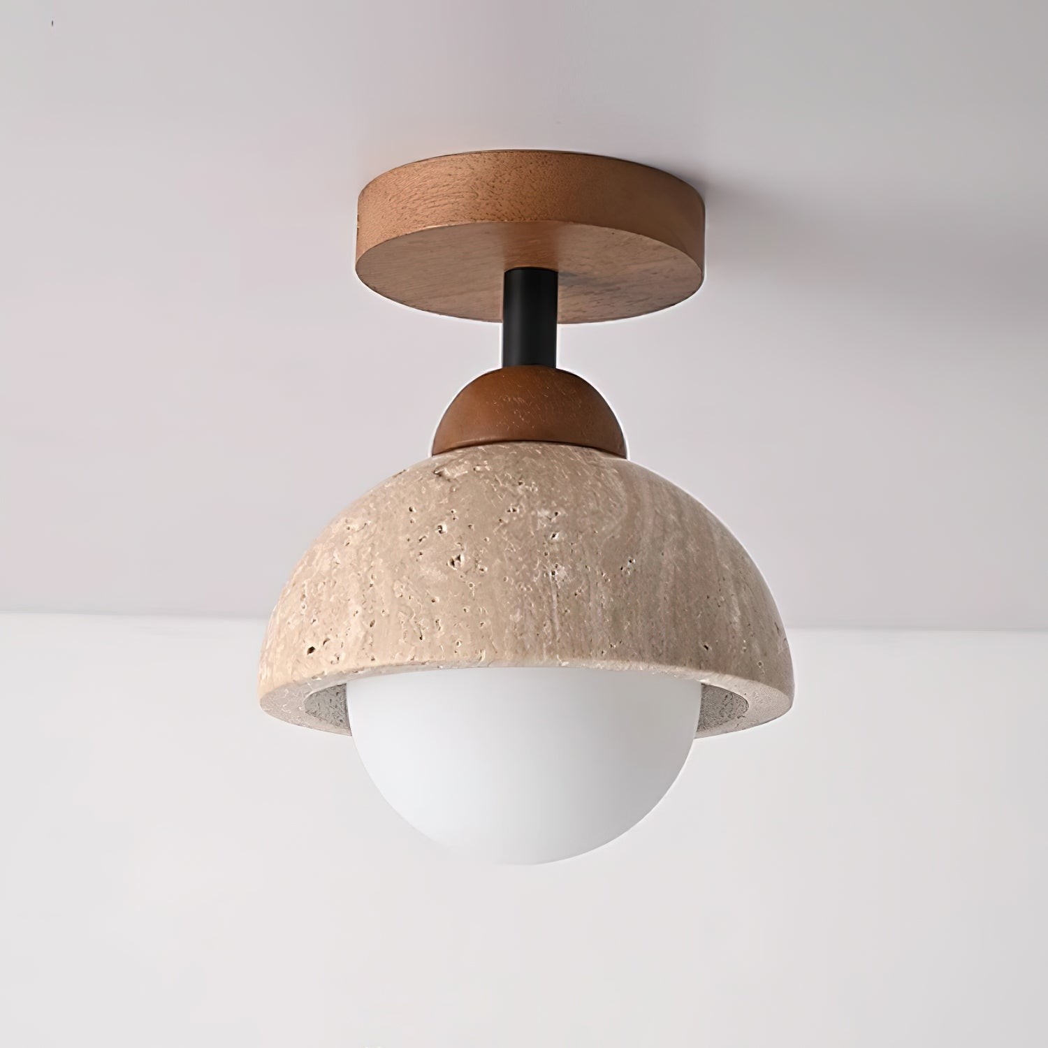 Vintage Travertine Aisle Plafondlamp HL455