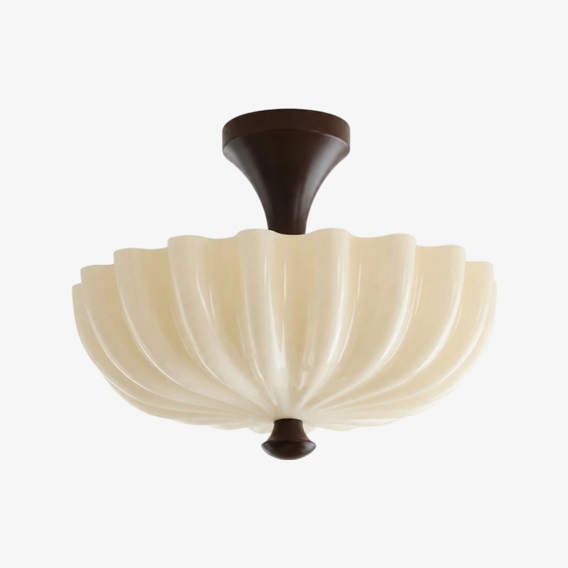 Durnic Crème Stijl Plafondlamp - Franse Vintage Plafondlamp voor Slaapkamer HL3607