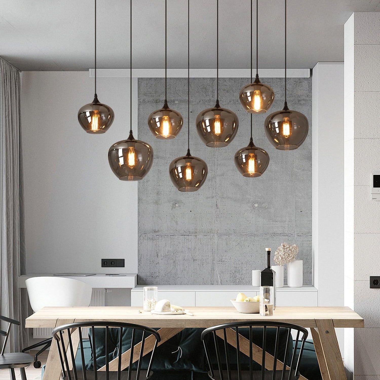 Flesvormige hanglamp HL2916