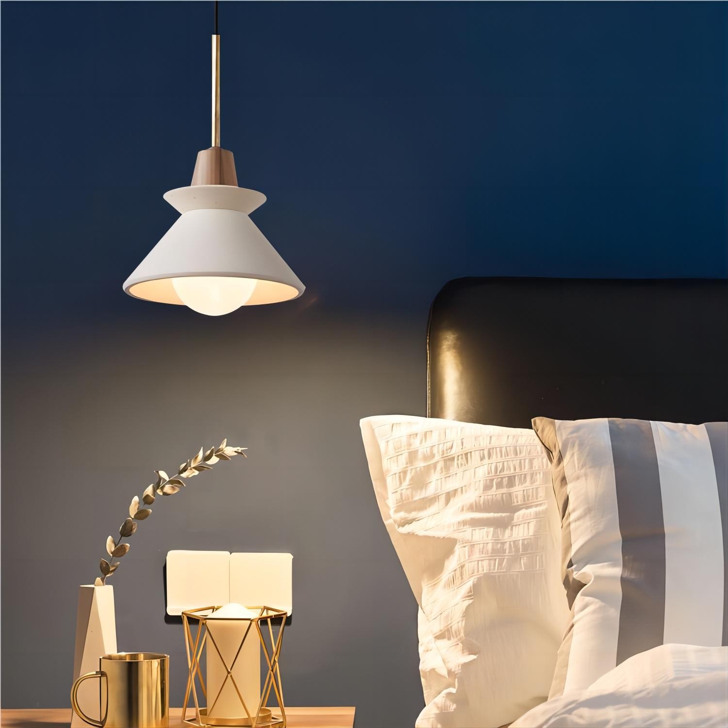 Minimalistische Noordse Tapse Hanglamp HL110