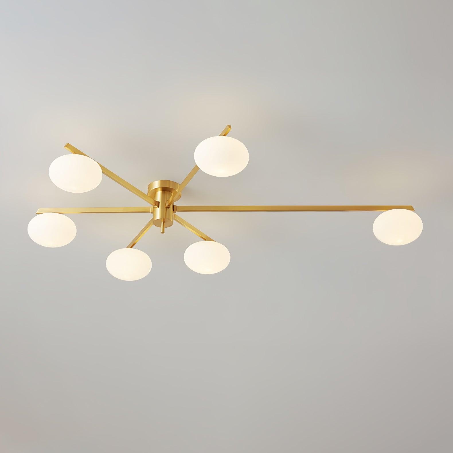 Lambda Minimalistische Nordic Glazen Plafondlamp HL1216