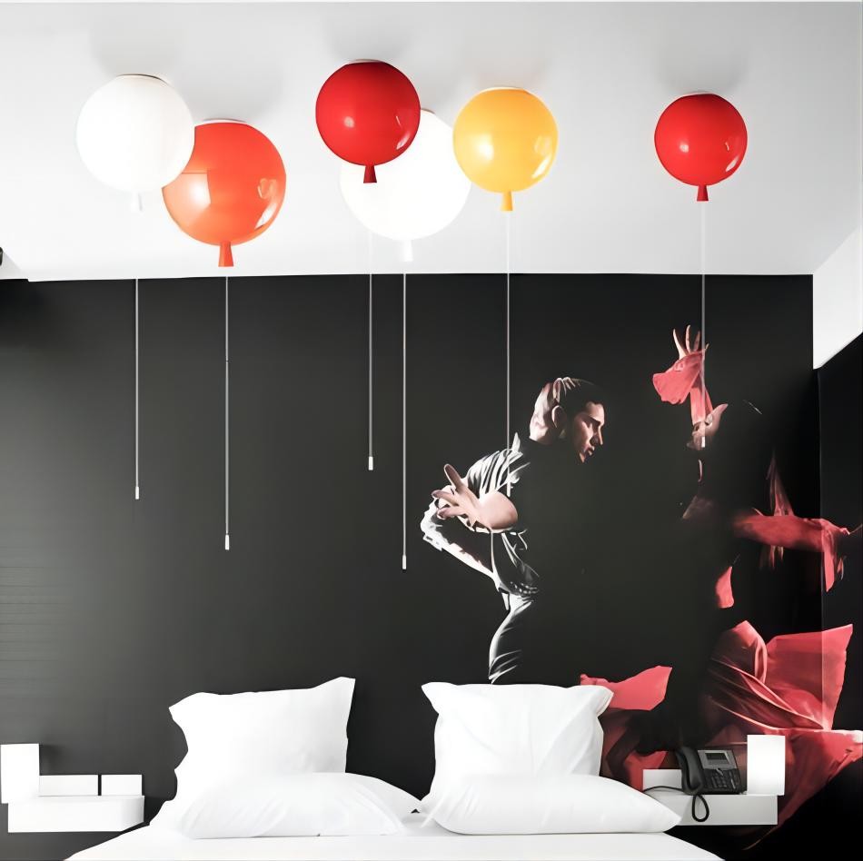Kleurrijk MEMORY Balloon Plafondlamp