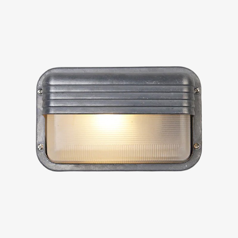 Morvane Industriële Buitenwandlamp - Retro Metalen Armatuur voor Entree, Terras, Buiten HL2549