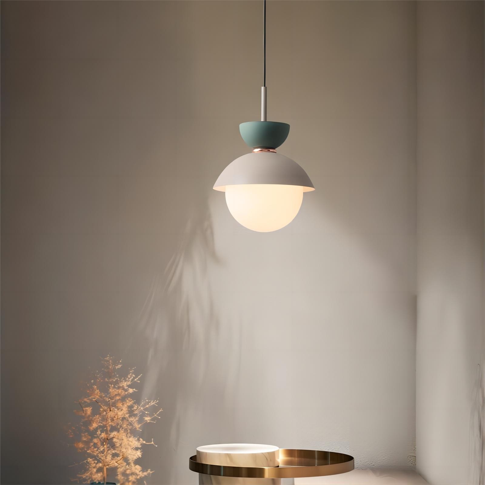 Noordse Aluminium Macaroon Bal Vorm Slaapkamer Hanglamp HL87