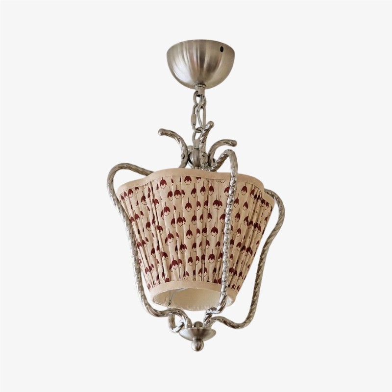 Solmire Romantische Plafondlamp met Bloemenmotief - Plafondlamp in landelijke stijl voor de eetkamer of het keukeneiland HL3555