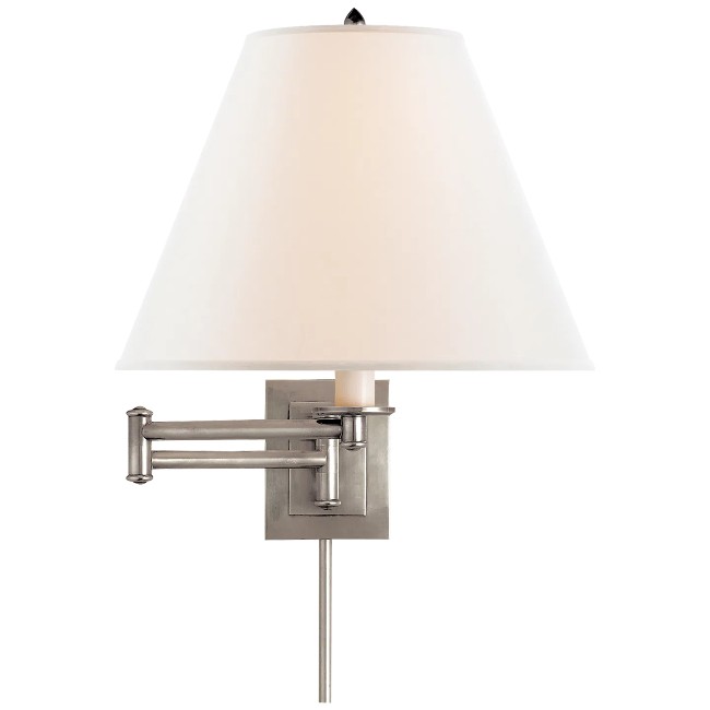 Zwenkarmlamp - Messing verbinding en 360° draaibaar HL1017